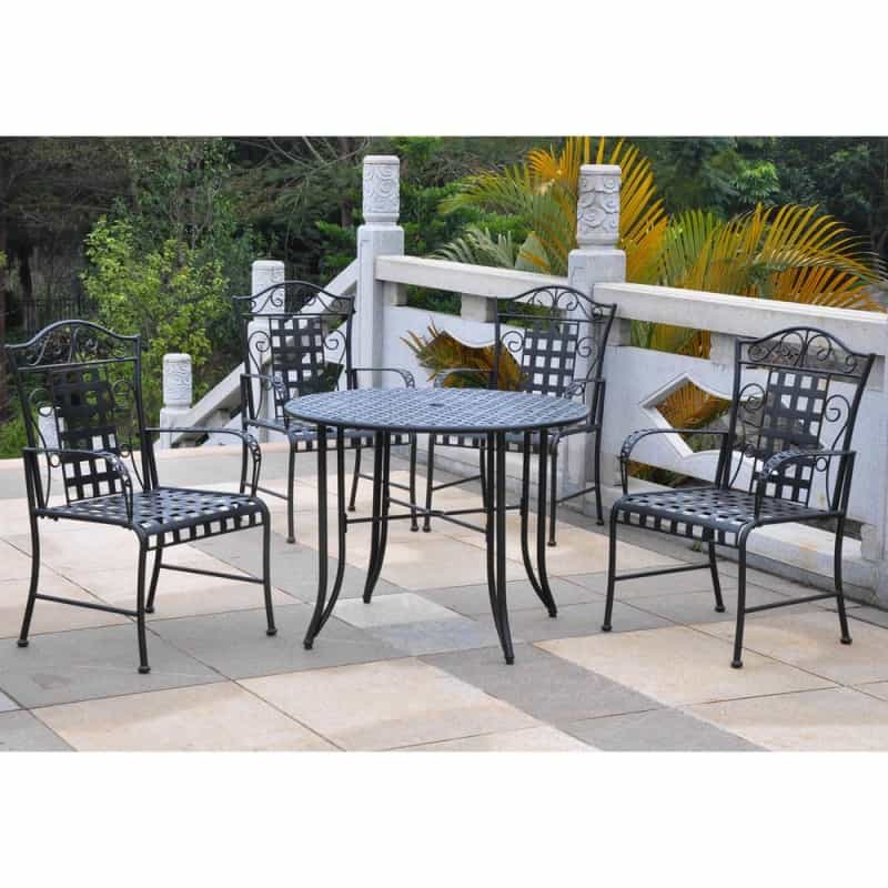 Mandalay Set Of 5 Outdoor Dining Group