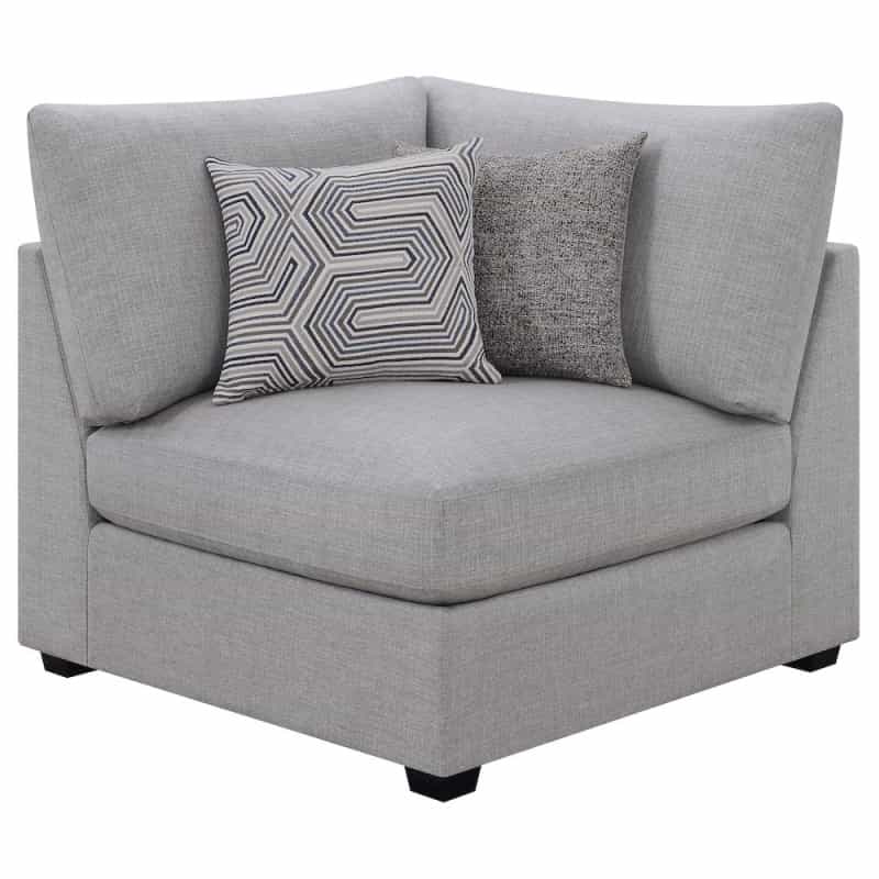 Cambria Upholstered Corner Grey