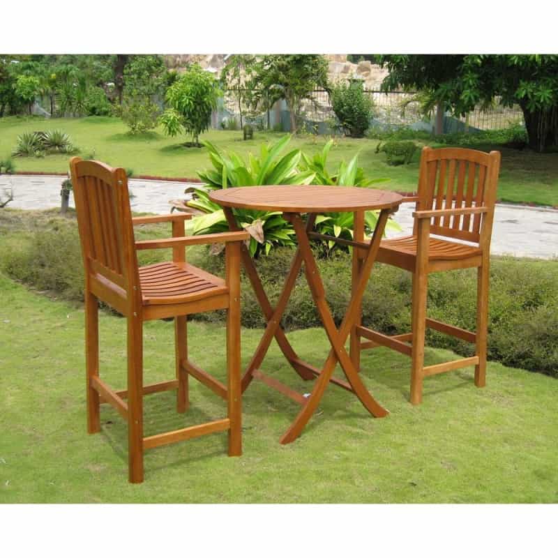 Terrassa Set Of 3 Bar Height Table Group
