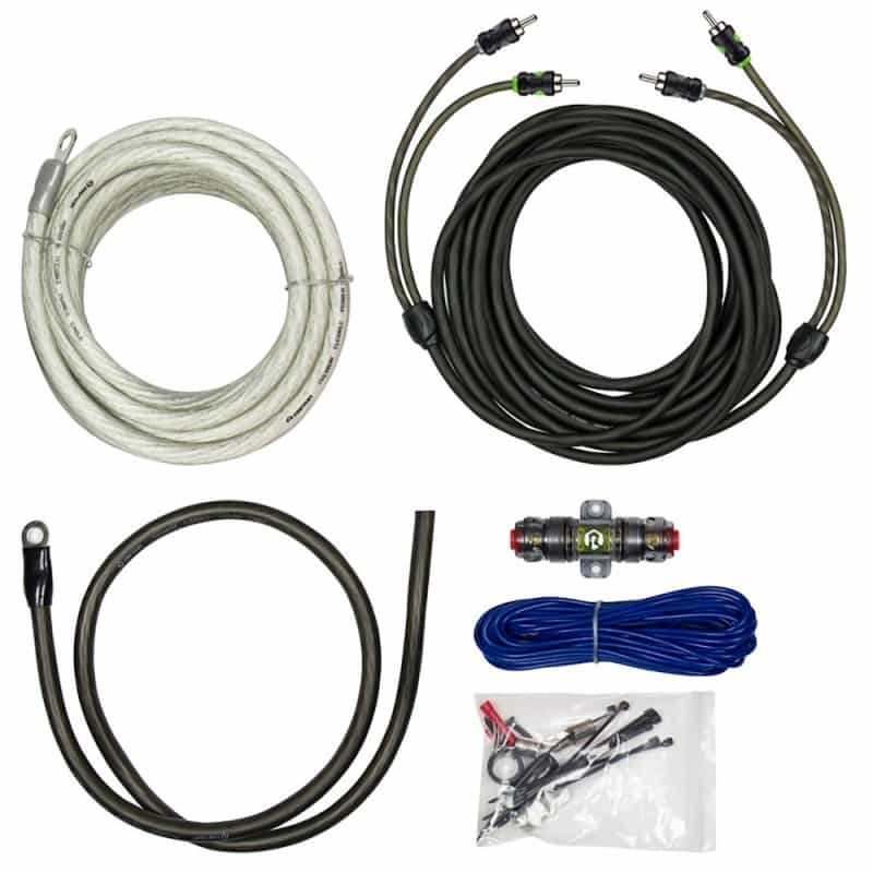 1500W 4 Gauge Amplifier Wiring Kit Rca Pro Cable Automotive Car Audio Subwoofer
