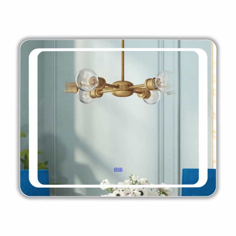 Chloe Lighting Luminosity Back Lit Rectangular Touchscreen, Led Mirror 3 Color Temperatures 3000K-6000K 39" Wide