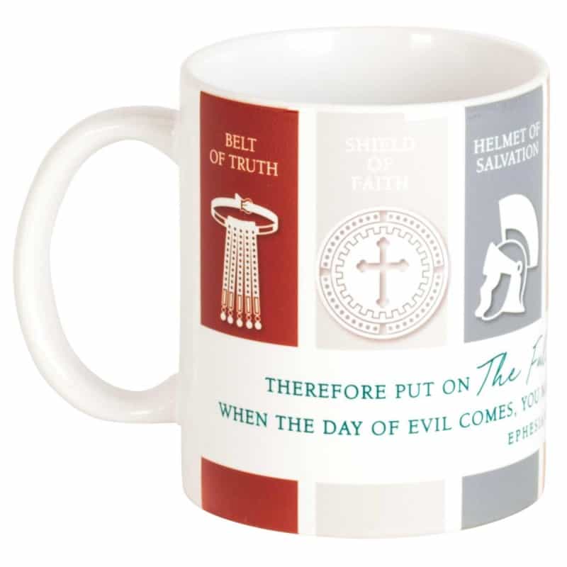 Mug Ceramic Full Armor Of God 11Oz