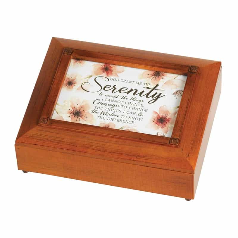 Jewelry Box Serenity Prayer