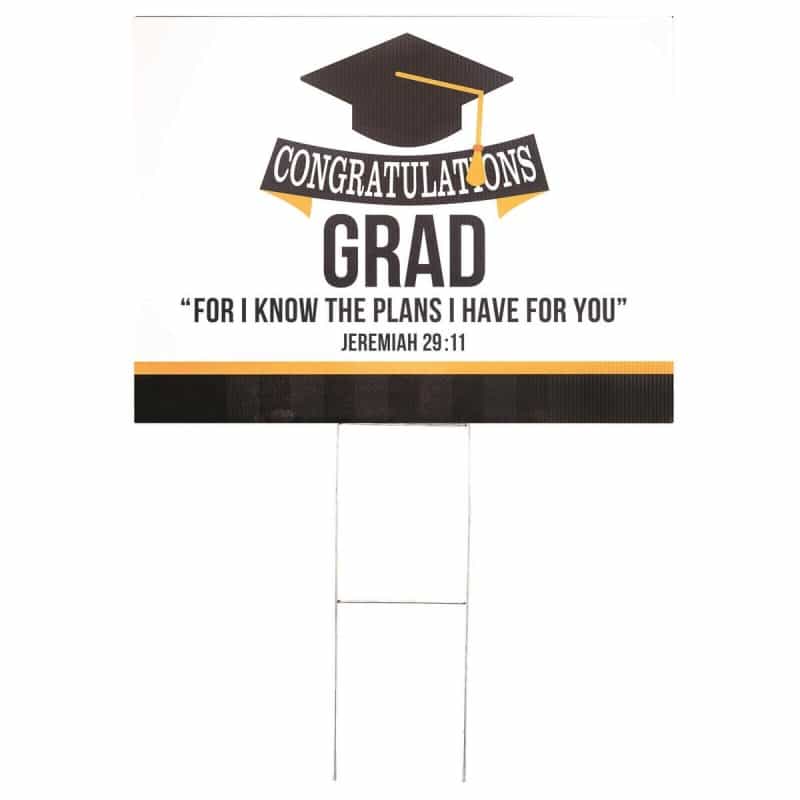 Sign Graduation For I Know Pvc