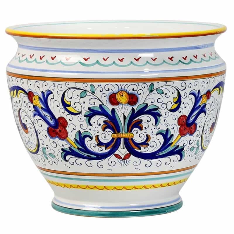 Ricco Deruta: Luxury Cachepot Planter Lg
