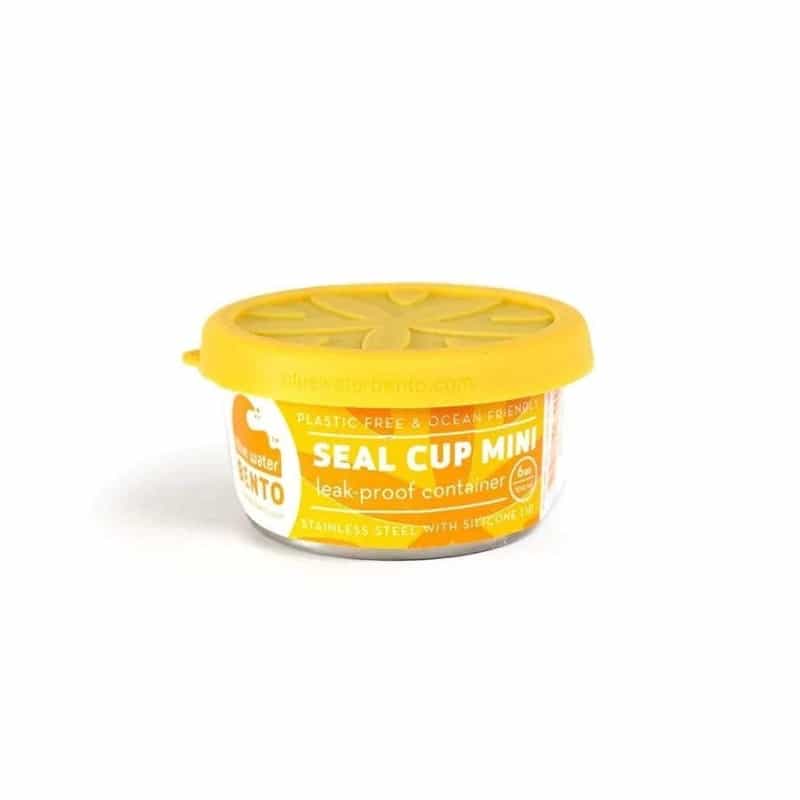 Ecolunchbox Yellow Mini Seal Cup 3 Oz