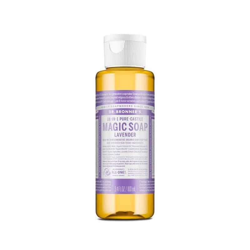 Dr. Bronner's 18-In-1 Pure Castile Lavender Magic Soap 3.4 Fl. Oz