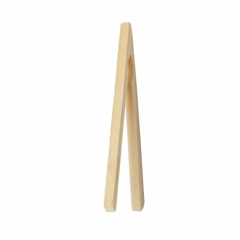 Harold Import Hic Bamboo Toast Tongs 6.5"