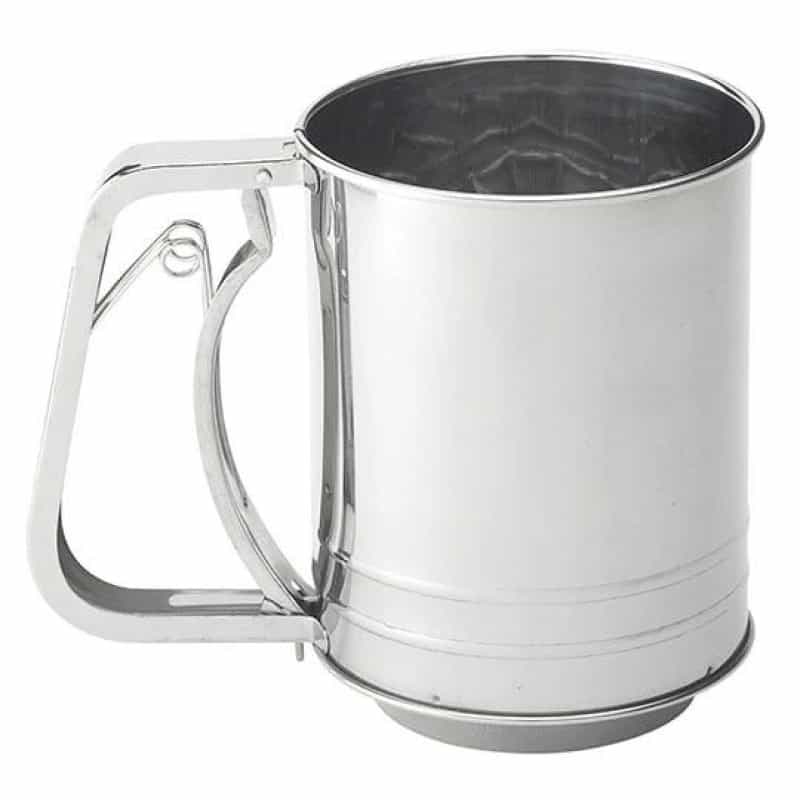 Mrs. Anderson Stainless Steel 3-Cup Squeeze Sifter