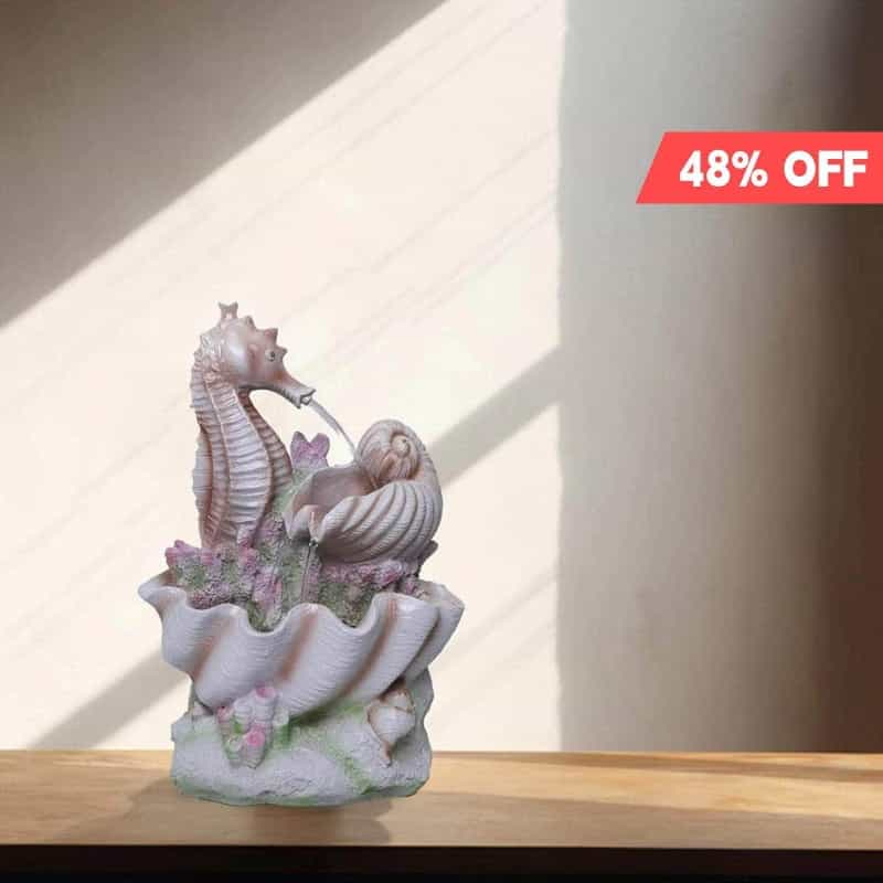 Ferrisland 15.5" Waterfall Fountain For Office And Home Decoration