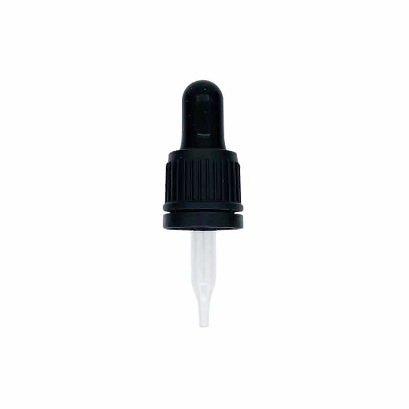 5 Ml Glass Dropper Caps For Essential Oil Bottles (12-Pack)