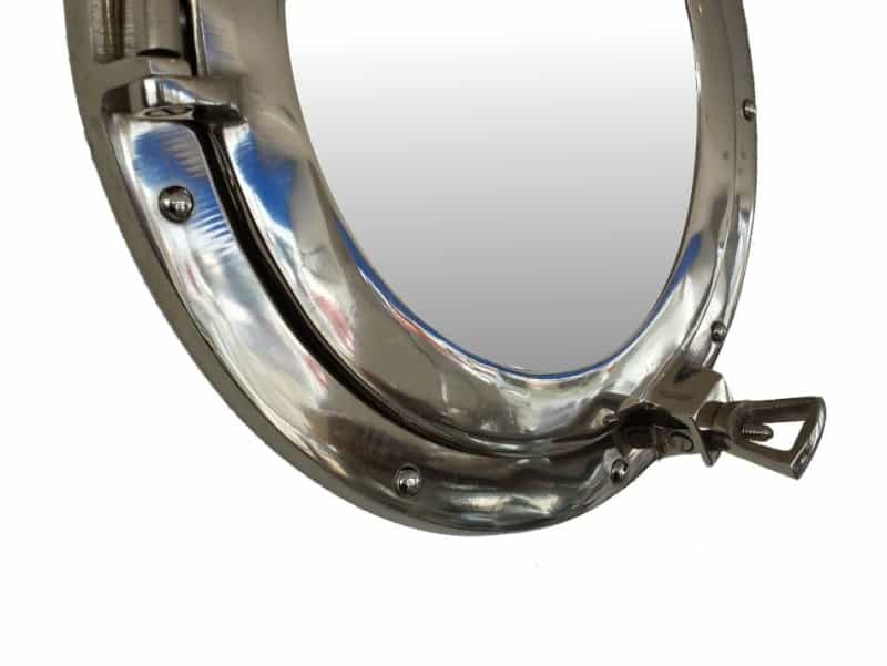 Deluxe Class Chrome Porthole Window 17"