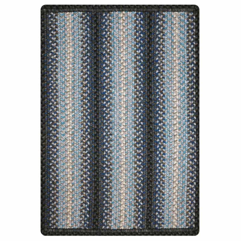 Non Slip, Waterproof Rug - Blue Oasis - Entryway, Kitchen, Bathroom