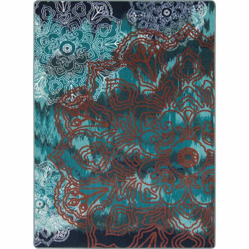Romani 7'8" X 10'9" Area Rug In Color Riviera