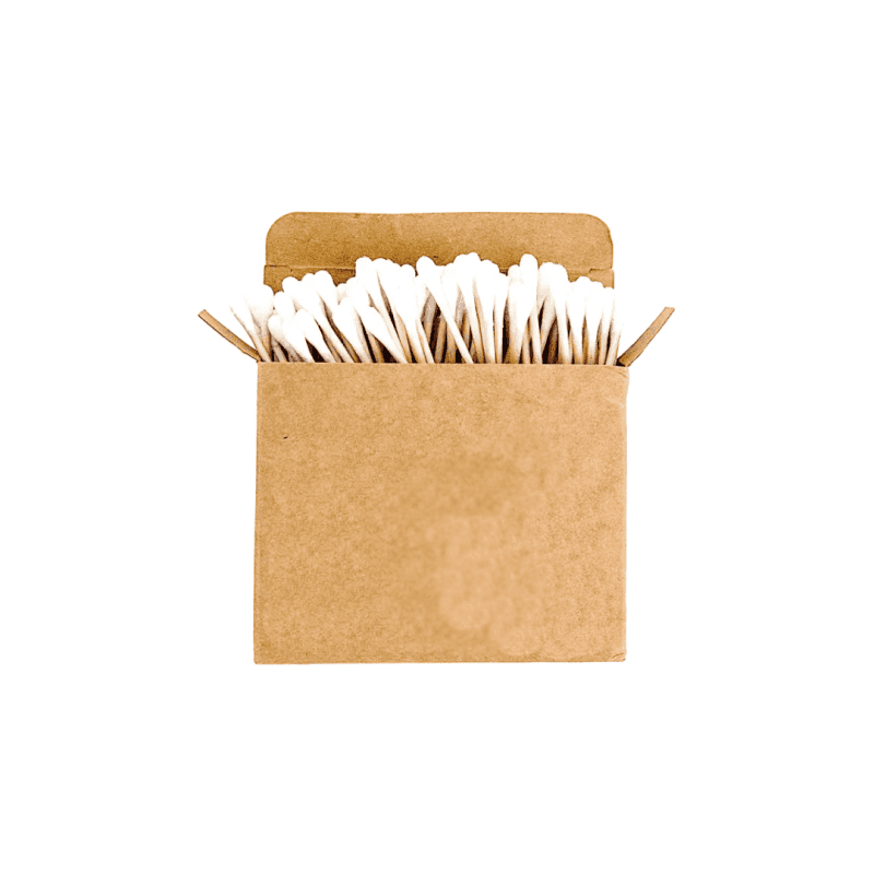 Bamboo Cotton Swabs (Pack Of 200)