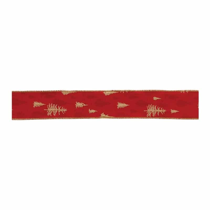 2.5” X 5 Yds. Wired (Set Of 2) Polyester