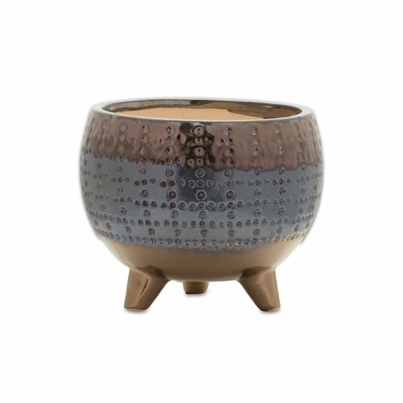 Pot W/Legs 4.5”H Terra Cotta