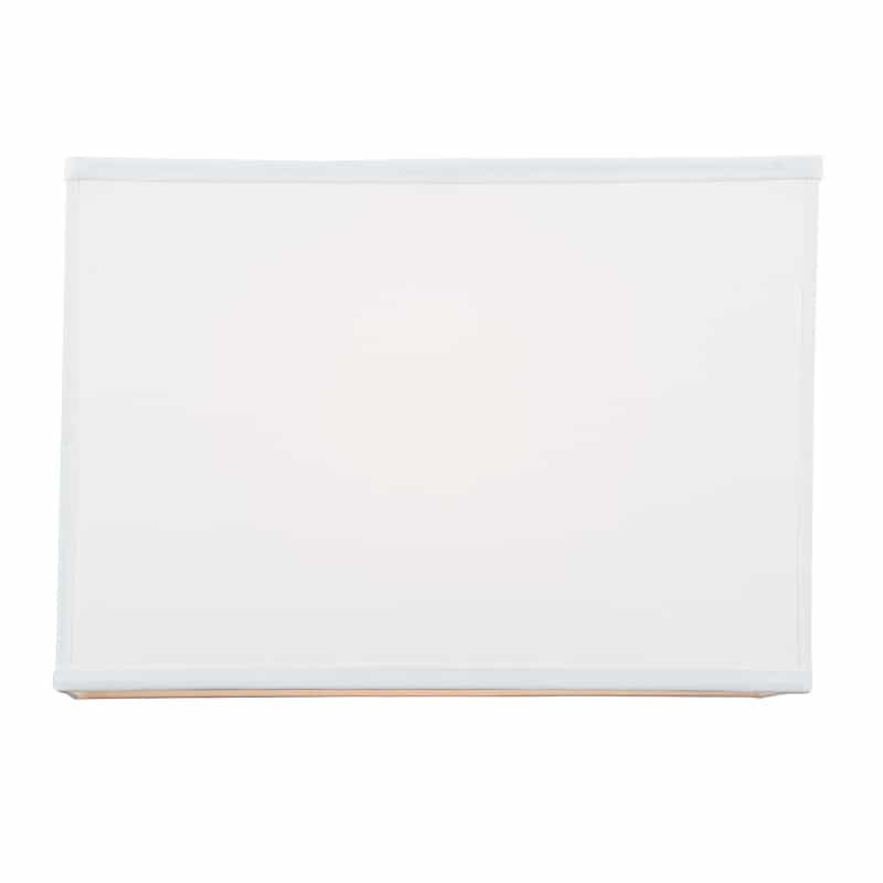 Off White Rectangle Softback Shade