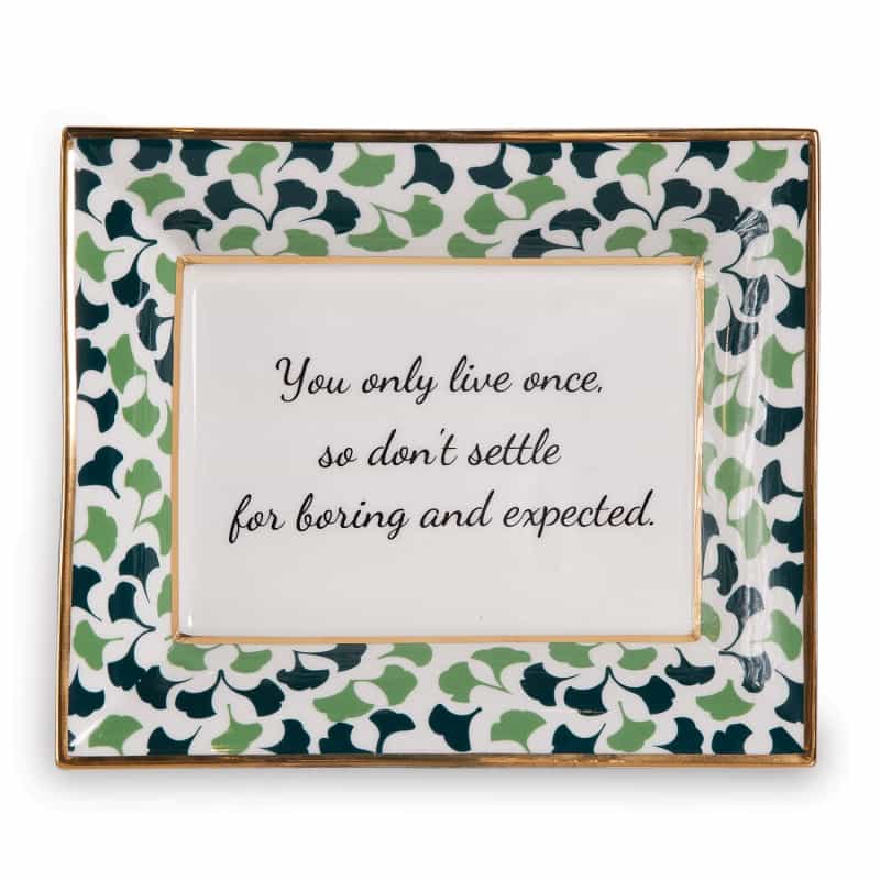 Don’T Settle Plate (Set Of 2)