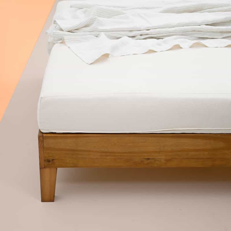 Wayfarer 7" 100% Natural Latex Mattress In Organic Cotton Twill Cover (Handmade In Usa)