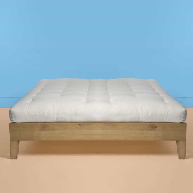 Fairhaven Vegan Firm 100% Organic Cotton Futon Mattress (No Fire Retardants) (Grown & Handmade In Usa)
