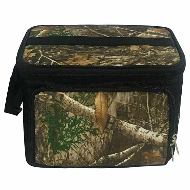 Brentwood Kool Zone 6 Can Insulated Cooler Bag With Hard Liner In Realtree Edge Camo