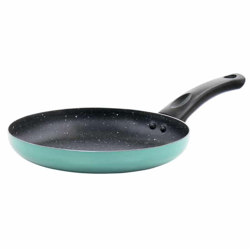 Oster Luneta 9.5 Inch Aluminum Nonstick Frying Pan In Teal