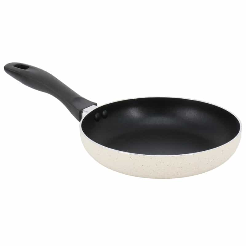 Oster Clairborne 9.5 Inch Round Nonstick Aluminum Frying Pan In Linen