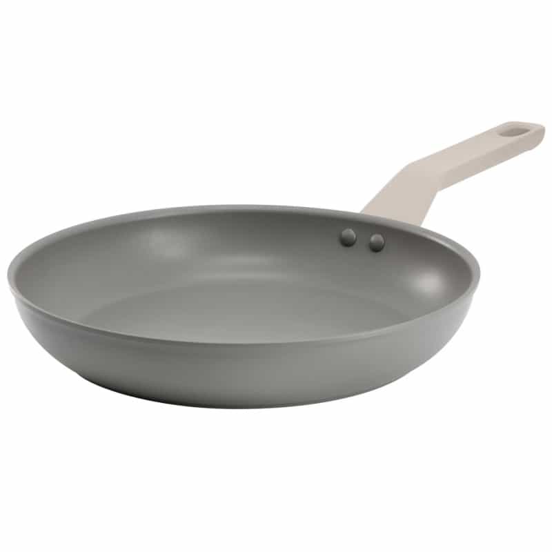 Oster Ambrose 10 Inch Nonstick Aluminum Frying Pan In Matte Grey