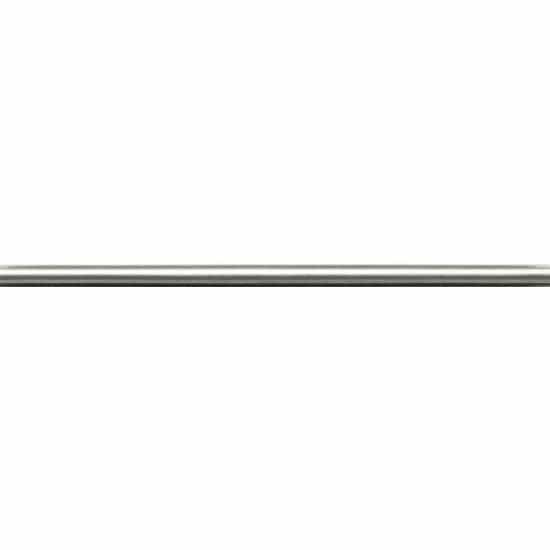 Ambiance Pewter Cane Metal Wall Trim - 3/4" X 12" Liner - Brushed