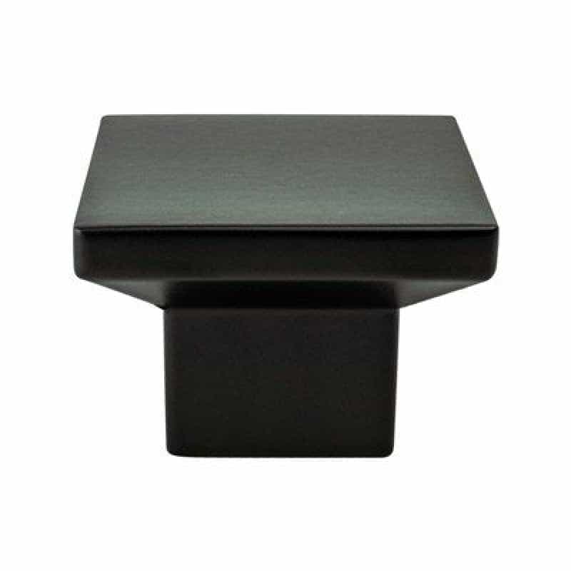 Berenson Elevate Aluminum Cabinet Knob - Matte Black - 1 9/16" Length