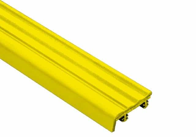 Trep S Thermoplastic Replacement Insert Rubber Tile Edging Trim - Yellow