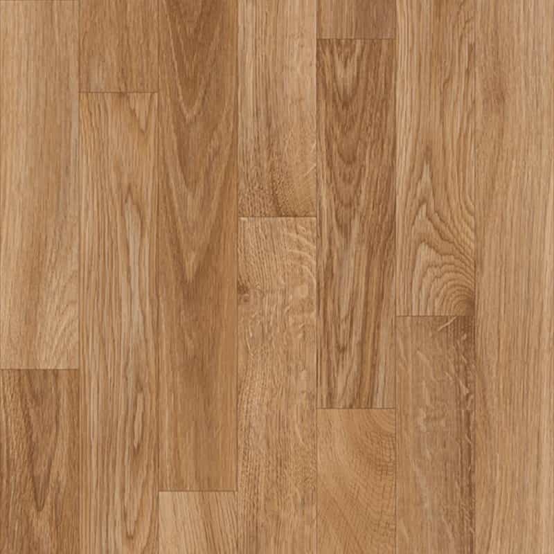 Custompro White Oak Natural Luxury Sheet Vinyl - Urethane