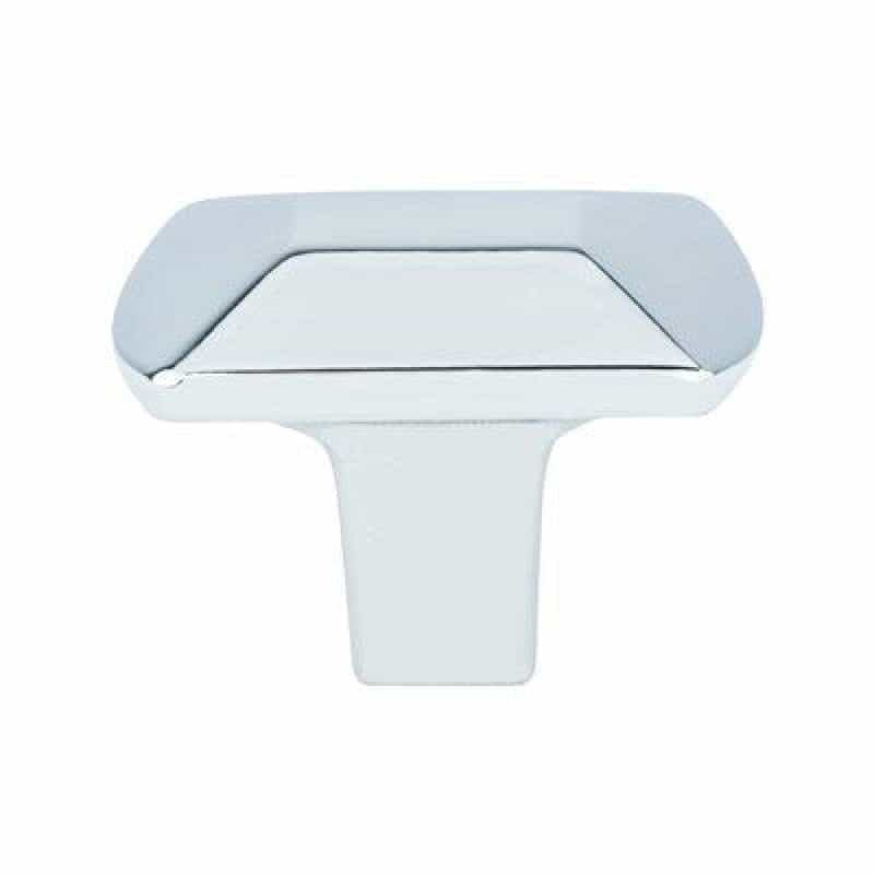 Berenson Laura Zinc Cabinet Knob - Polished Chrome - 1 7/16" Length