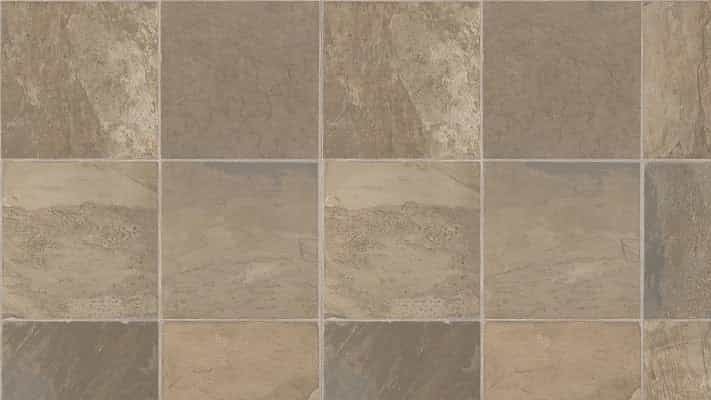 Custompro Vermont Slate Mushroom Luxury Sheet Vinyl - Urethane