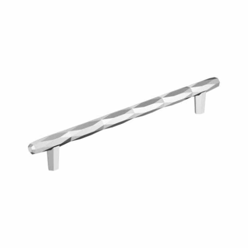 St. Vincent Zinc Appliance Pull - Polished Chrome