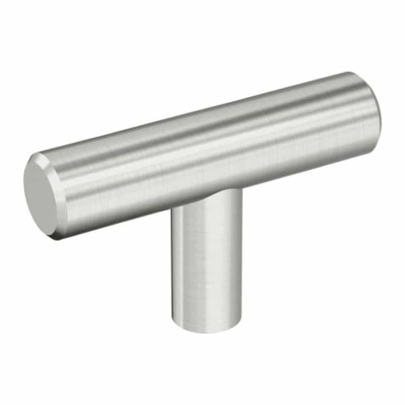 Bar Pulls Hollow Zinc Cabinet Knob - Stainless Steel - 2" (51 Mm) Length