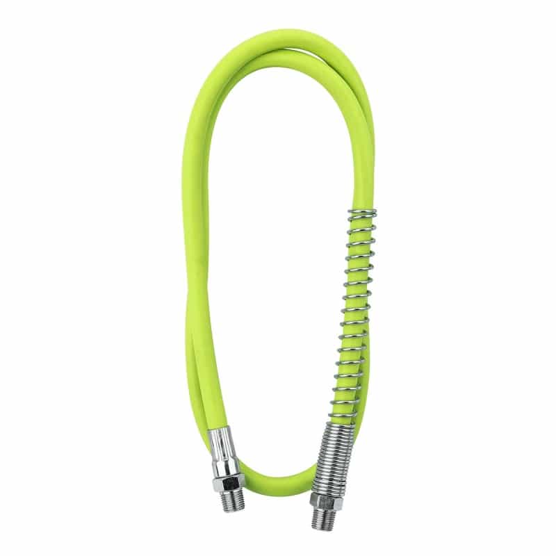 Flexzilla Grease Hose With Spring Guard – 1/8In X 36In With 1/8In Mnpt Ends