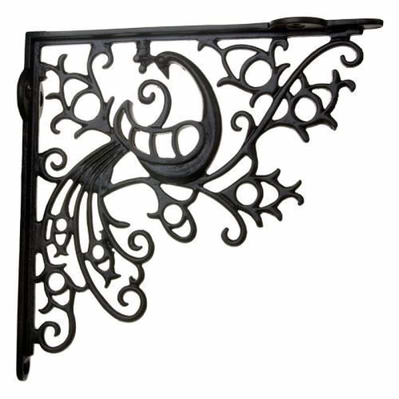 Restorers Peacock 8 X 8 Cast Iron Shelf Bracket