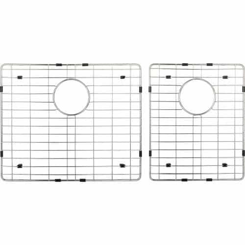 Hardware Resources Stainless Grid - 60/40 Farmhouse Double Bowl Sink