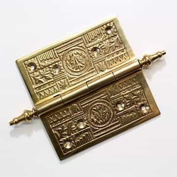Restorers Ornate Door Hinge - 5 Inch