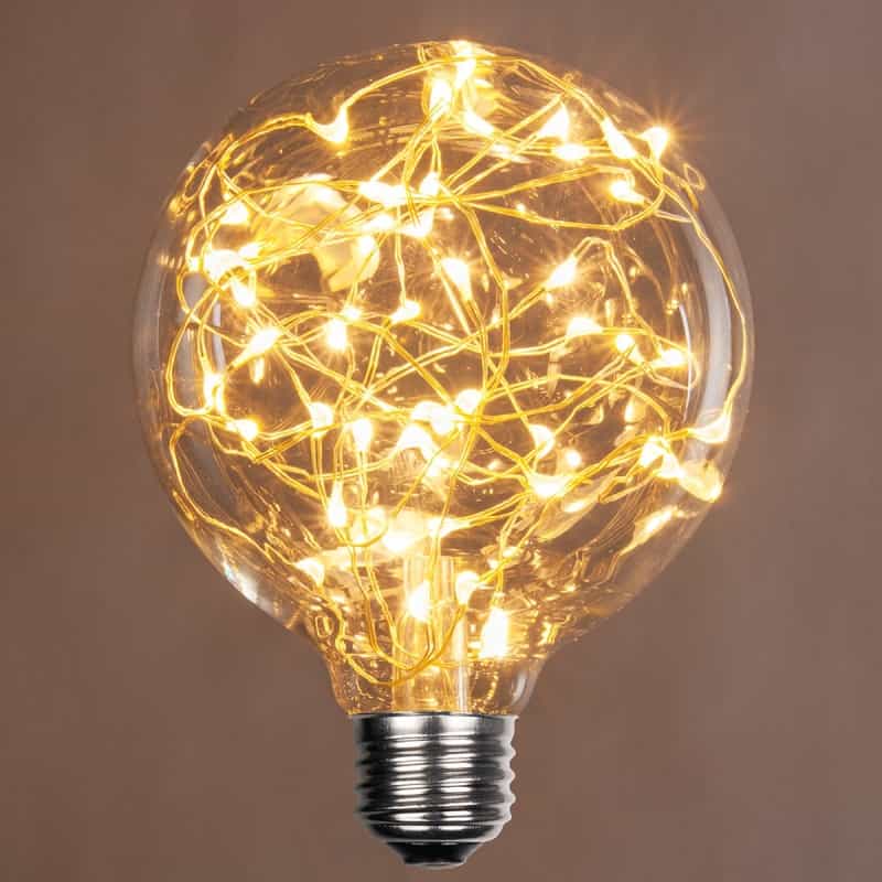 G95 Warm White Ledimaginetm Fairy Light Bulbs