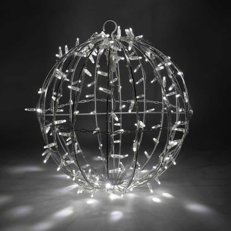 Cool White Led, Commercial Mega Sphere Light Ball, Fold Flat