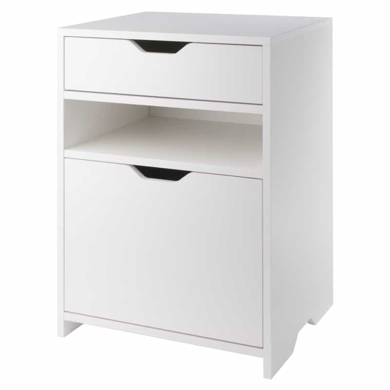 Nova Filing Storage Cabinet, White