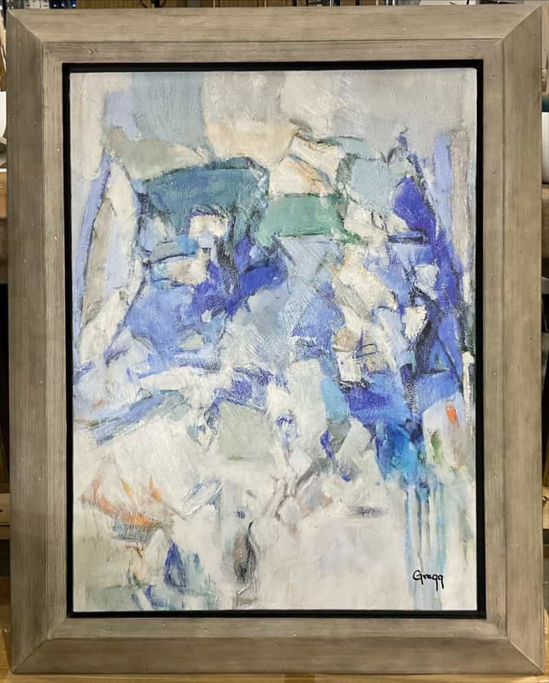 Blue Horizon Framed Giclee