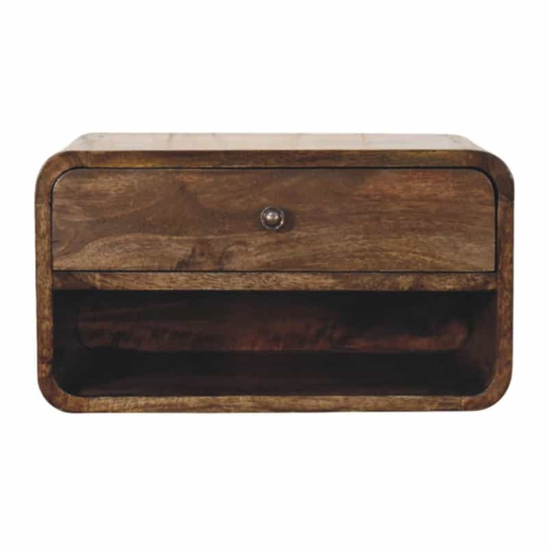 Rounded Edge 1-Drawer Bedside