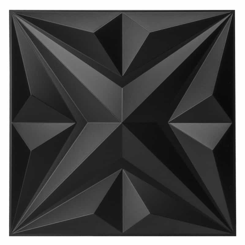 Pack Of 12 Star Textured Wall Panels 3D Textured Wall Tiles 32.29 Sq.Ft