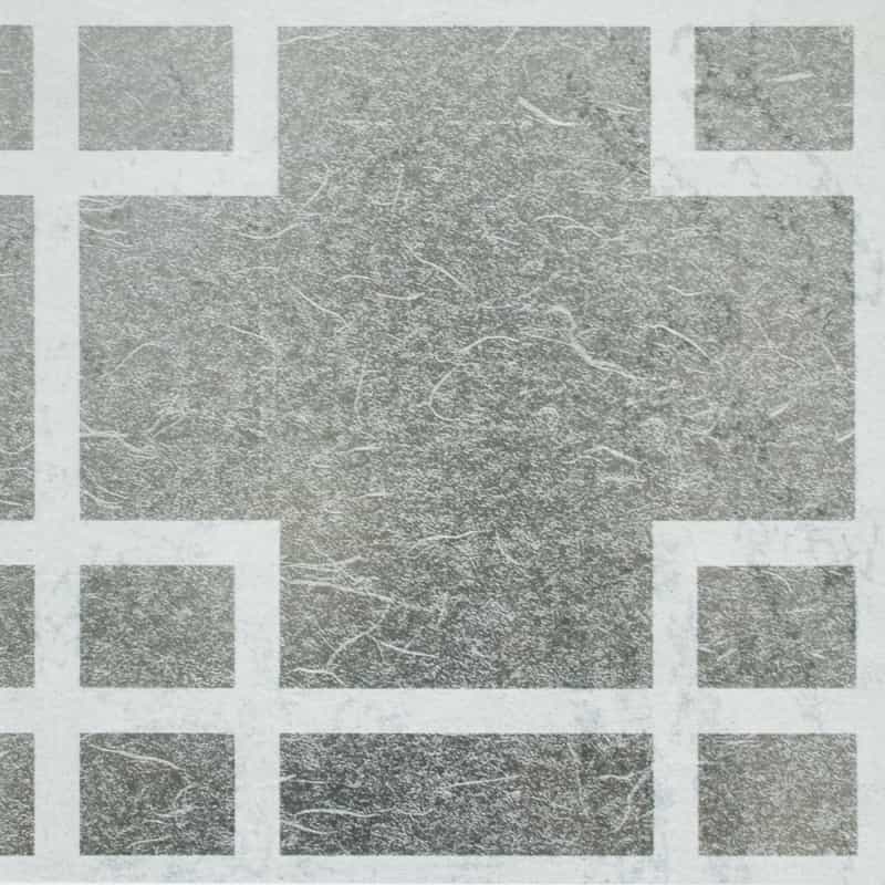 Neutral Trellis - Self-Adhesive Printed Window Film Home Decor