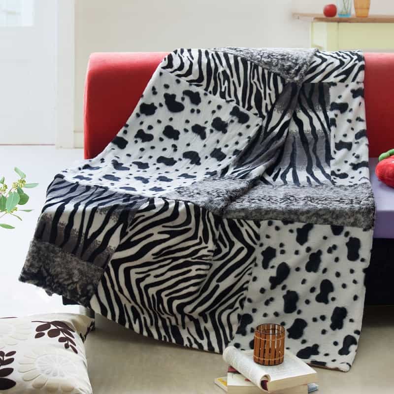Patchwork Throw Blanket - Space Art