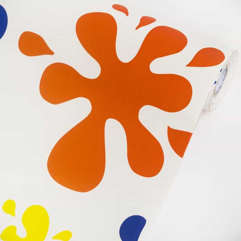 Colorful Snowflakes - Self-Adhesive Wallpaper Home Decor